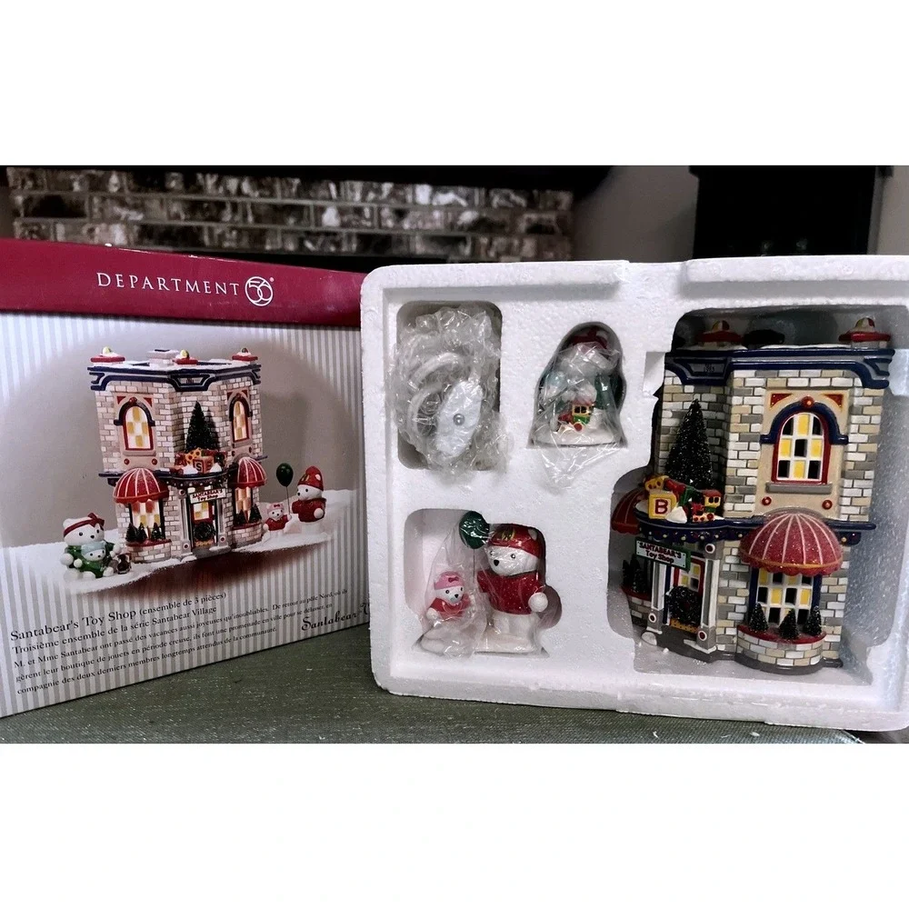 Department 56 Santabear Village 